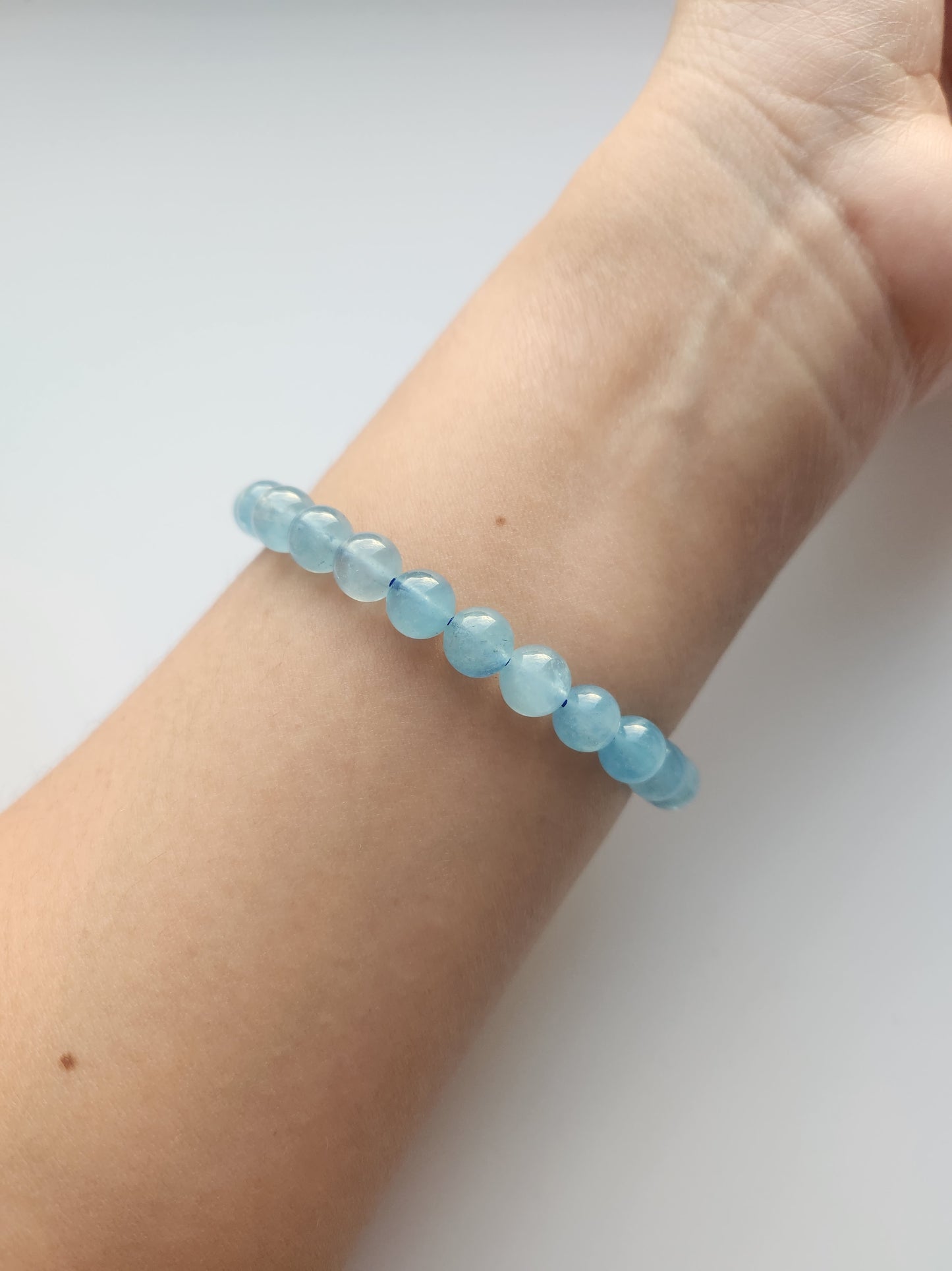 Aquamarine bracelet