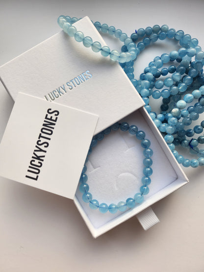 Aquamarine bracelet