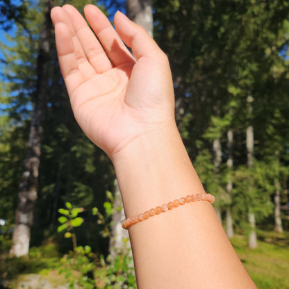 Sunstone bracelet