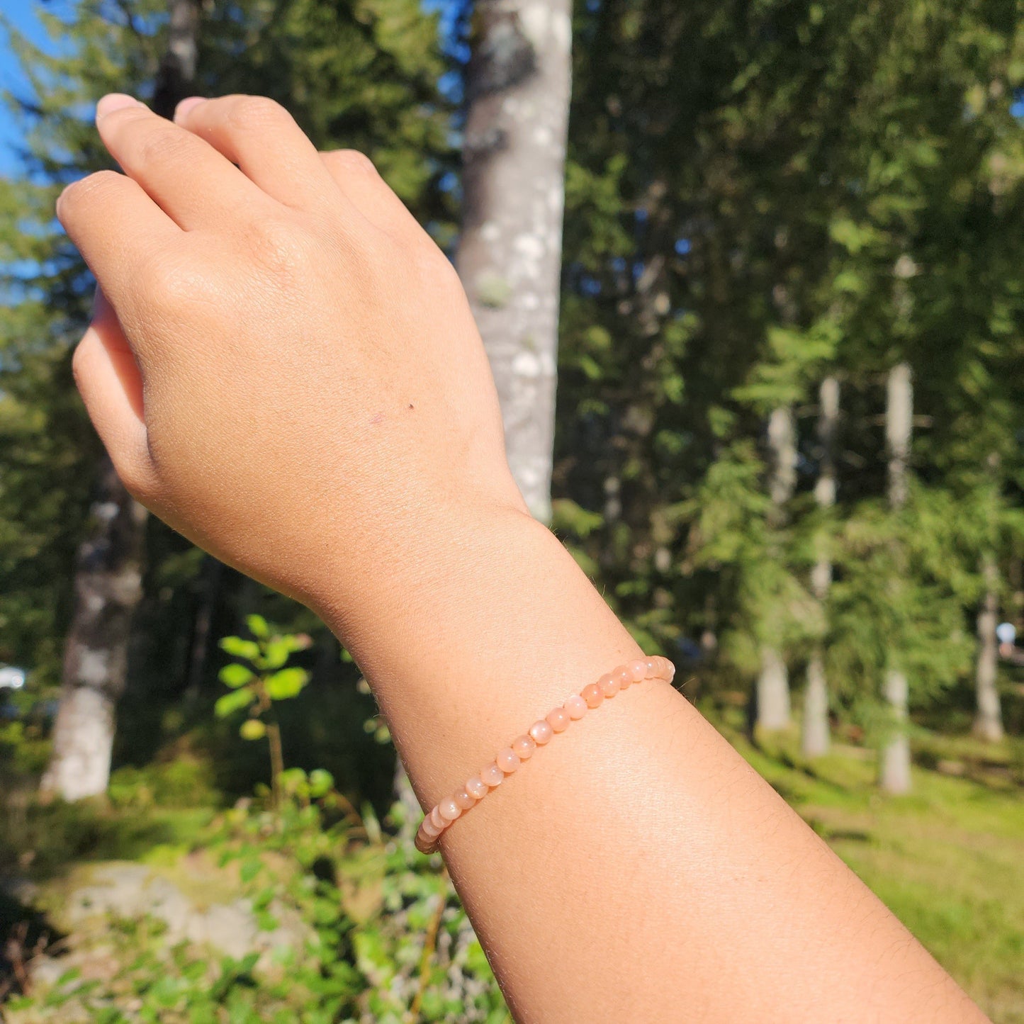 Sunstone bracelet