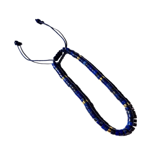 Lapis Lazuli adjustable bracelet